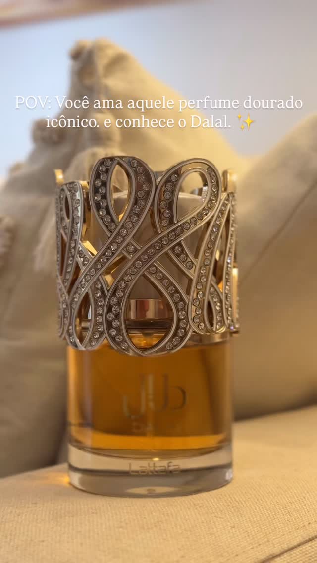Vídeo: conheça o Dalal, o perfume dourado icônico